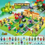 687pcs-Tree-House-Building-Blocks-Crazy-Backyard-Zombie-Attack-Set-Model-Toy-For-Children-Birthday-Gift